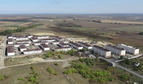 Вид на микрорайон Озерки в Крымске Вид на микрорайон Озерки в Крымске