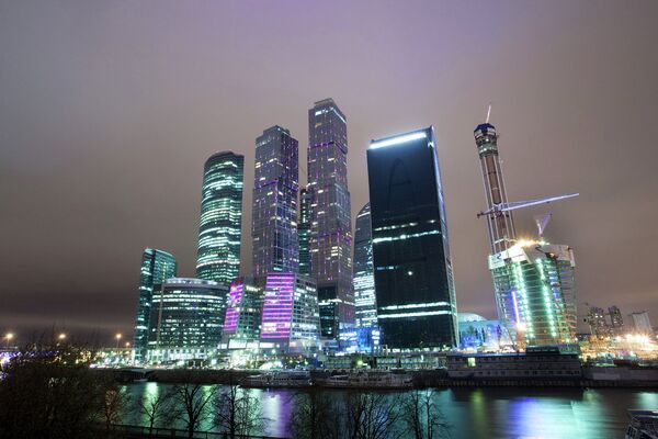 Самые освещенные места в Москве – Москва-сити Самые освещенные места в Москве – Москва-сити