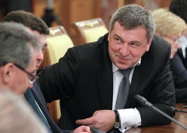 Министр регионального развития РФ Игорь Слюняев Министр регионального развития РФ Игорь Слюняев