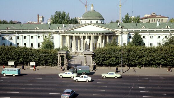 Здание Московского городского научно-исследовательского института скорой помощи имени Н.В. Склифосовского Здание Московского городского научно-исследовательского института скорой помощи имени Н.В. Склифосовского