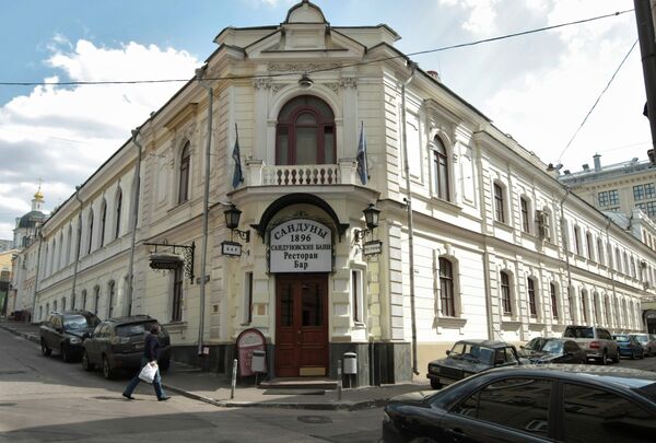 Сандуновские бани на улице Неглинной Сандуновские бани на улице Неглинной