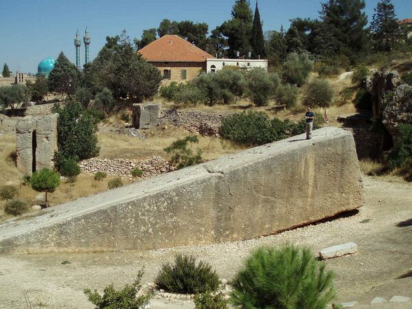 Баальбек, плита Баальбек, плита