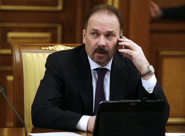 Министр строительства и жилищно-коммунального хозяйства РФ Михаил Мень Министр строительства и жилищно-коммунального хозяйства РФ Михаил Мень
