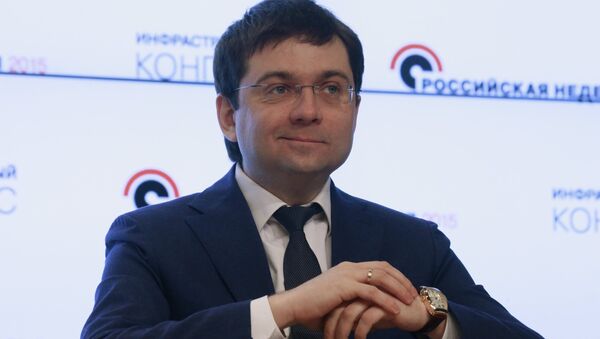 Заместитель министра строительства и жилищно-коммунального хозяйства России Андрей Чибис Заместитель министра строительства и жилищно-коммунального хозяйства России Андрей Чибис