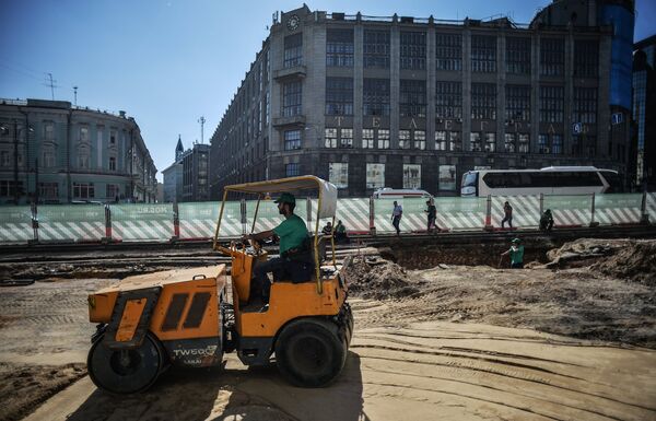 Масштабная реконструкция Тверской улицы в Москве Масштабная реконструкция Тверской улицы в Москве