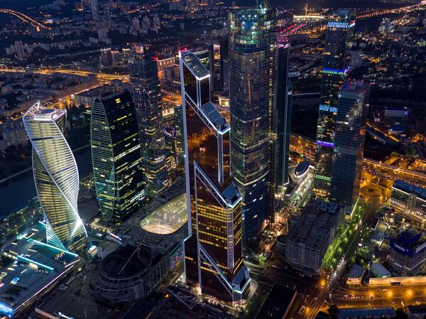 Московский международный деловой центр Москва-Сити. Московский международный деловой центр Москва-Сити.