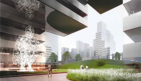 Проект ЖК архбюро Kengo Kuma & Associates Проект ЖК архбюро Kengo Kuma & Associates