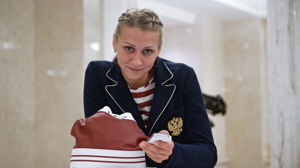 Гандболистка Ирина Близнова Гандболистка Ирина Близнова