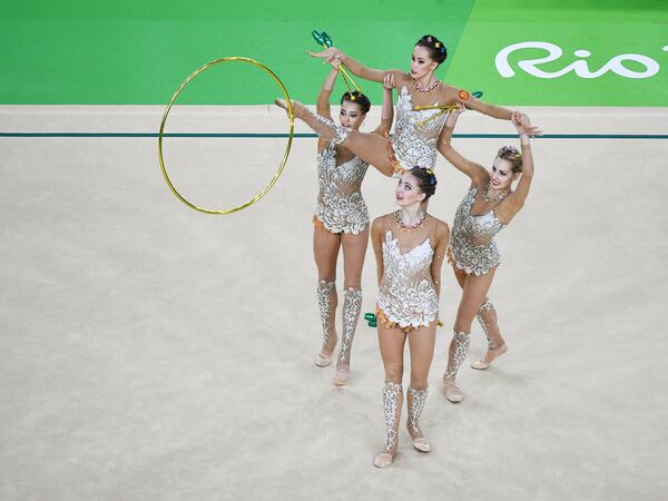 Спортсменки сборной России по художественной гимнастике Спортсменки сборной России по художественной гимнастике