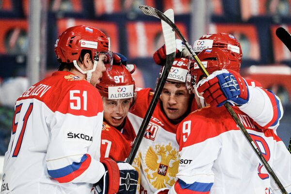 Хоккеисты сборной России Хоккеисты сборной России