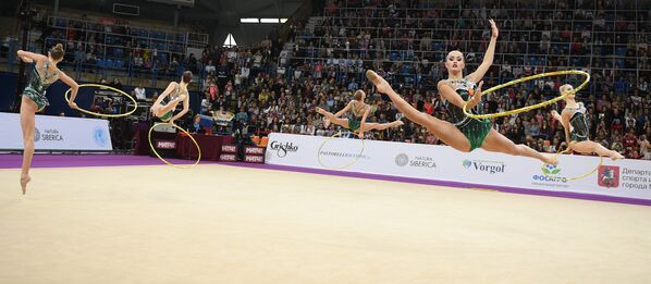 Спортсменки сборной России по художественной гимнастике Спортсменки сборной России по художественной гимнастике