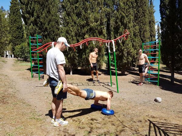 Группа Юрия Каминского на подготовке в Республике Крым Группа Юрия Каминского на подготовке в Республике Крым