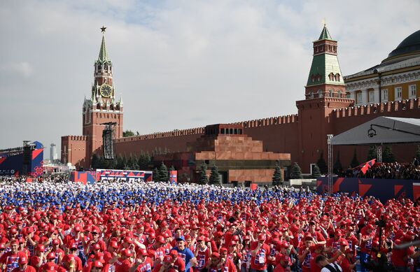 День российского бокса на Красной площади День российского бокса на Красной площади