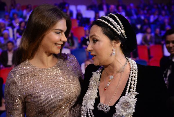 Ирина Винер-Усманова и Алина Кабаева Ирина Винер-Усманова и Алина Кабаева