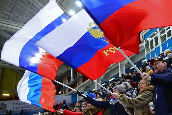 Болельщики сборной России Болельщики сборной России