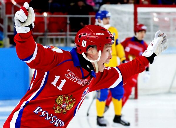 Игрок сборной России Вадим Чернов Игрок сборной России Вадим Чернов