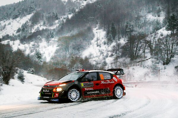 Участник этапа WRC Ралли Монте-Карло Участник этапа WRC Ралли Монте-Карло