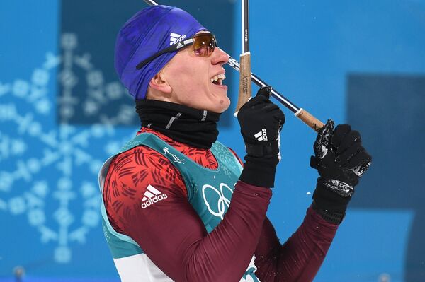 Российский спортсмен Александр Большунов Российский спортсмен Александр Большунов