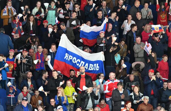 Болельщики сборной России по хоккею Болельщики сборной России по хоккею