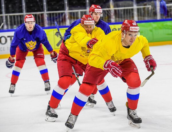 Хоккеисты сборной России Хоккеисты сборной России