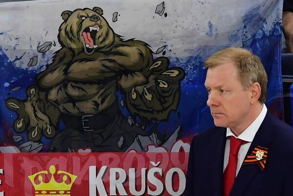 Старший тренер сборной России Алексей Жамнов Старший тренер сборной России Алексей Жамнов