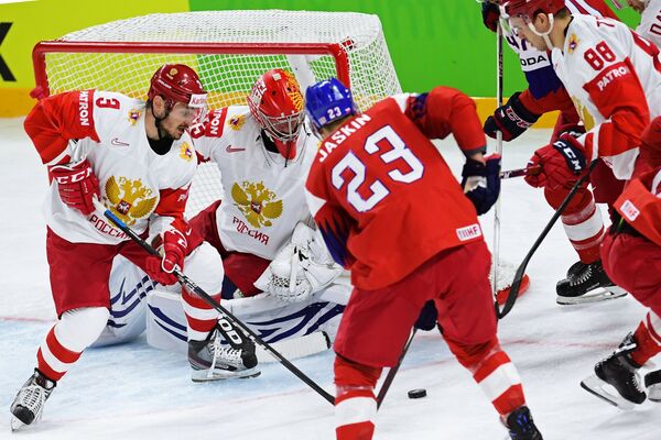 Хоккей. Чемпионат мира. Матч Чехия - Россия Хоккей. Чемпионат мира. Матч Чехия - Россия