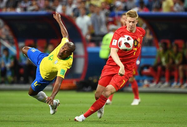 Фернандиньо и Кевин Де Брёйне Фернандиньо и Кевин Де Брёйне
