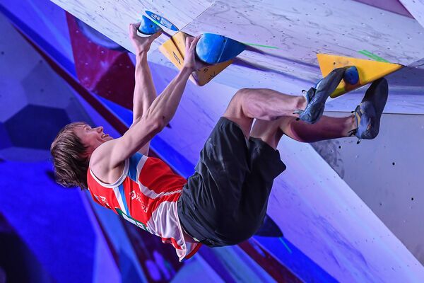 Алексей Рубцов на II этапе Кубка мира по скалолазанию Алексей Рубцов на II этапе Кубка мира по скалолазанию