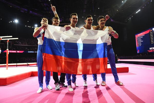 Гимнасты сборной России Гимнасты сборной России