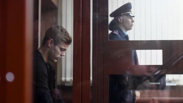 Рассмотрение ходатайства следствия об аресте А. Кокорина и П. Мамаева Рассмотрение ходатайства следствия об аресте А. Кокорина и П. Мамаева