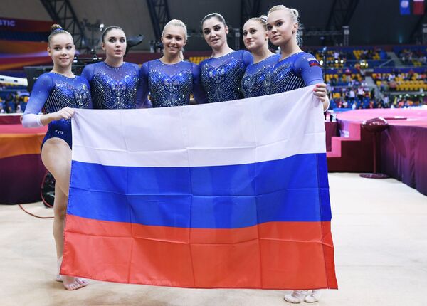 Гимнастки сборной России Гимнастки сборной России
