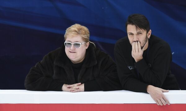 Тренеры Нина Мозер и Максим Траньков Тренеры Нина Мозер и Максим Траньков