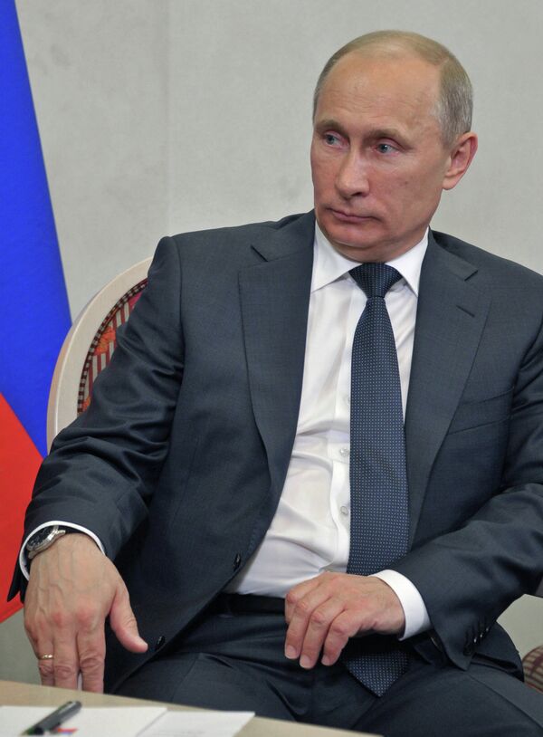 Владимир Путин встретился с Саули Ниинисте Владимир Путин встретился с Саули Ниинисте