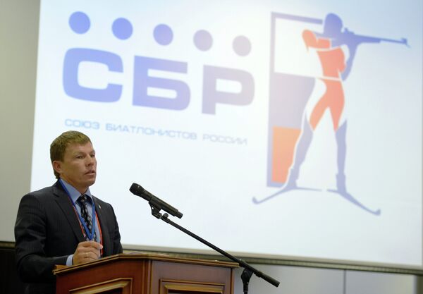 Вице-президент Союза биатлонистов России (СБР) по спорту высших достижений Виктор Майгуров Вице-президент Союза биатлонистов России (СБР) по спорту высших достижений Виктор Майгуров