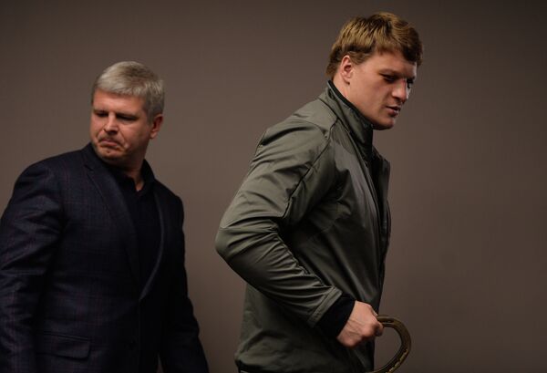 Пресс-конференция боксера Александра Поветкина Пресс-конференция боксера Александра Поветкина