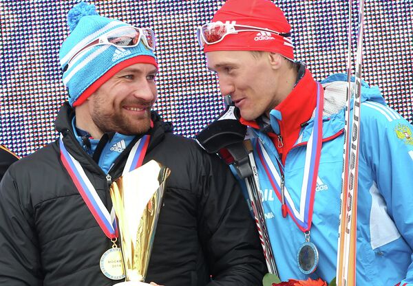 Алексей Петухов и Никита Крюков (слева направо) Алексей Петухов и Никита Крюков (слева направо)