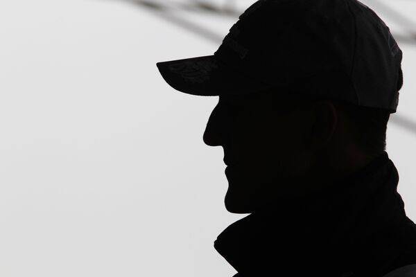 Силуэт Михаэля Шумахера Силуэт Михаэля Шумахера