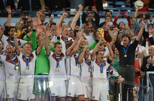 Сборная Германии - чемпионы мира. Сборная Германии - чемпионы мира.