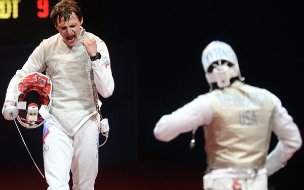 Российский спортсмен Алексей Черемисинов (слева) Российский спортсмен Алексей Черемисинов (слева)