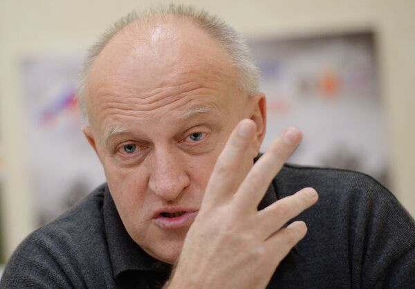 Главный тренер сборной команды России по велоспорту на треке Сергей Ковпанец Главный тренер сборной команды России по велоспорту на треке Сергей Ковпанец
