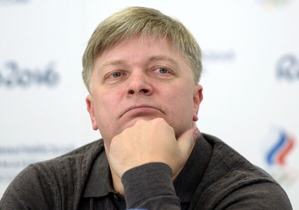 Главный тренер сборной России по тяжелой атлетике Александр Венков Главный тренер сборной России по тяжелой атлетике Александр Венков