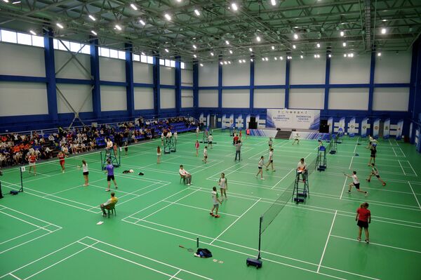 Открытие центра бадминтона в Казани Открытие центра бадминтона в Казани